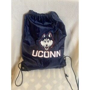 University Of Connecticut UConn Huskies Drawstring Bag Nylon Dark Blue